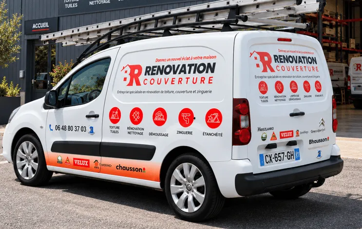 artisan couvreur br renovation camion
